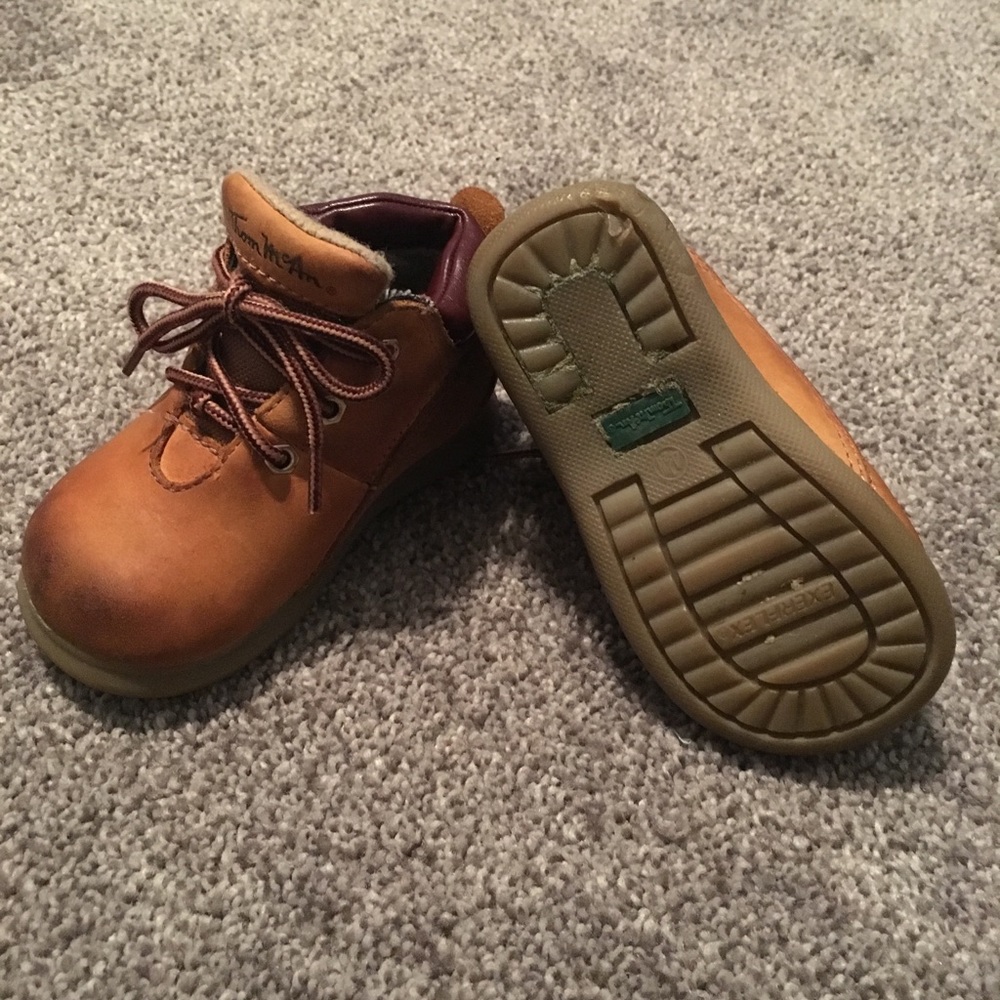 Thom Mcan tan boots - 4.5